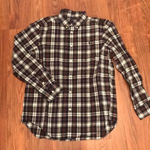 Boys plaid Polo XL(18-20)